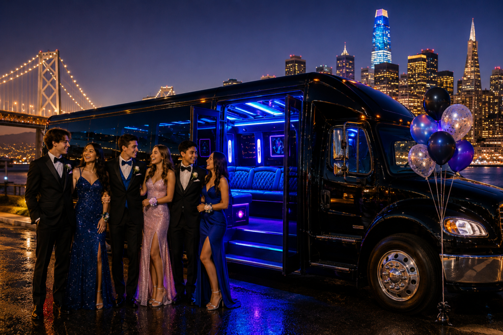 Prom Party Bus in San Francisco